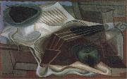 Juan Gris, Guitar and fruit dish